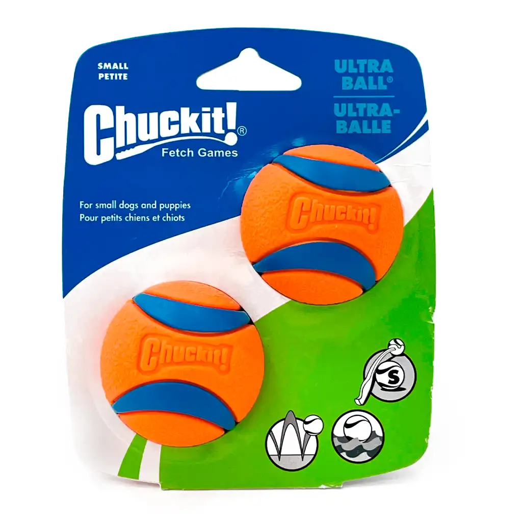 Balle Chuckit pour chien, jouet résistant pour lancer et rapporter